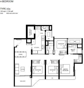 tengah-garden-residences-floor-plan-4-bedroom-type-4a-singapore